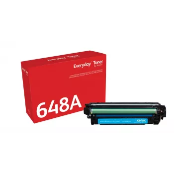 Everyday™ azúrový toner Xerox kompatibilný s HP 648A (CE261A), štandardná kapacita