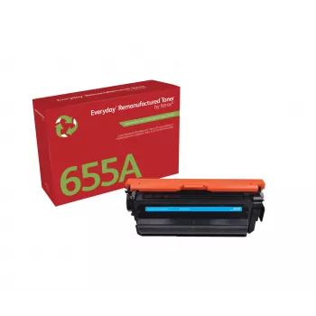Everyday™ azúrový repasovaný toner Xerox kompatibilný s HP 655A (CF451A), štandardná kapacita