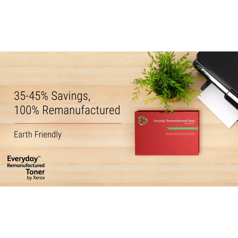 Everyday™ mono repasovaný toner Xerox kompatibilný s HP 80A (CF280A), štandardná kapacita