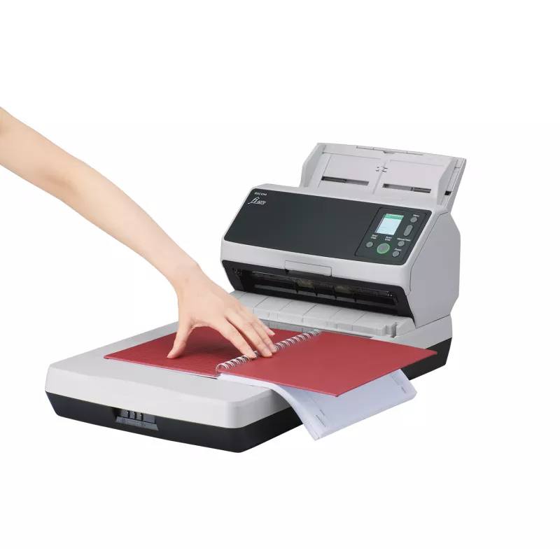 Ricoh fi-8270 ADF + skener s podávačom 600 x 600 DPI A4 čierny, sivý