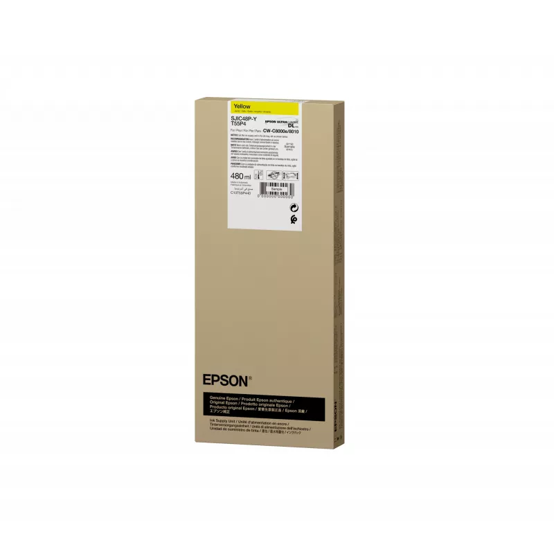 Epson SJIC48P-Y atramentová kazeta 1 kus Originál žltá