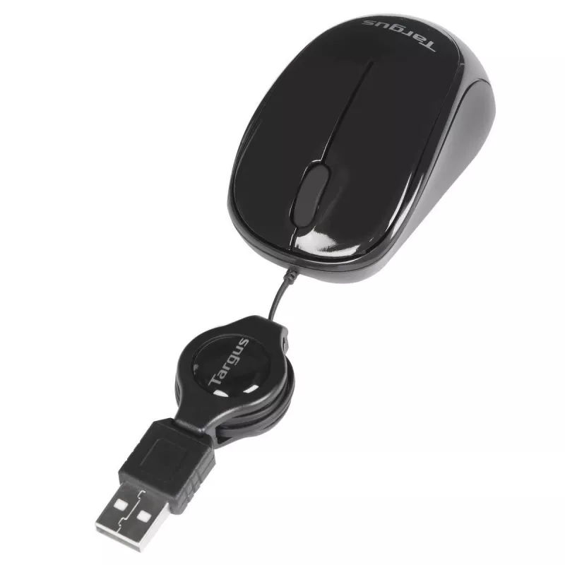 Targus AMU75EU myš cestovná obojručná USB Type-A Blue Trace 1000 DPI