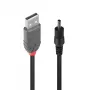 Lindy USB 2.0 kábel Type-A na 3,5-mm DC, 1,5 m