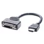Lindy adaptérový kábel DVI-D konektor samica na HDMI konektor samec, 0,2 m