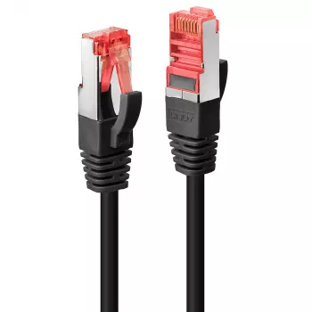 Lindy 47777 sieťový kábel čierna 1 m Cat6 S/FTP (S-STP)