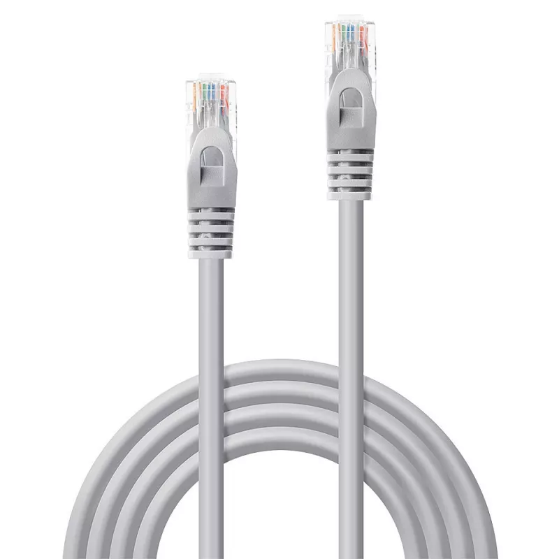 Lindy 48402 Sieťový kábel Cat5e U/UTP 2 m, sivý