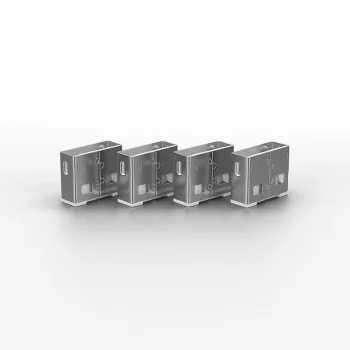 Port blocker Lindy USB Port Blocker (bez kľúča) balenie 10 ks farba biela
