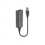 Lindy USB 3.0 Gigabit Ethernet konvertor, káblový, USB, Ethernet, 5000 Mbit/s, strieborná