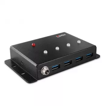 Lindy 4-port USB 3.0 kovový hub