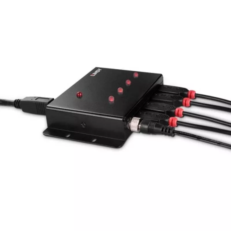 Lindy 4-port USB 3.0 kovový hub