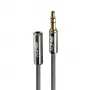 Lindy 3m 3,5mm predlžovací audio kábel, Cromo Line