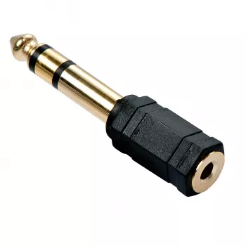 Lindy adaptér 3,5 mm konektor samica na 6,3 mm konektor samec