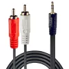 Lindy 1m Premium Phono na 3,5 mm kábel