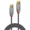 Lindy 36629 USB kábel USB 3.2 Gen 1 (3.1 Gen 1) 5 m USB A sivý