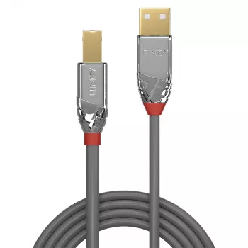 Lindy 7,5 m USB 2.0 Type-A na B kábel, Cromo Line