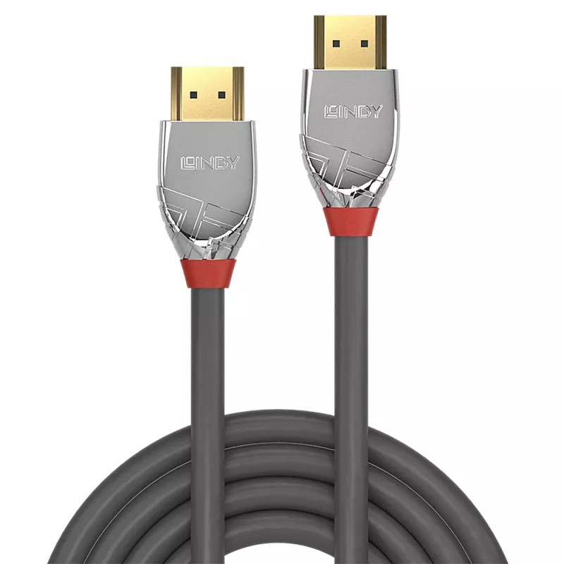 Lindy 0,5 m High Speed HDMI kábel, Cromo Line