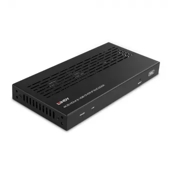 AV vysielač Lindy 4K30 HDMI a USB cez IP systém - encoder 3840 x 2160 pixelov