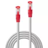 Sieťový kábel Lindy CrossOver Cat.6 RJ-45 S/FTP 10m sivý