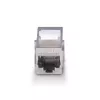 Sieťový kábel Lindy CAT 6A samica coupler keystone RJ-45 plochý kovový 1 kus