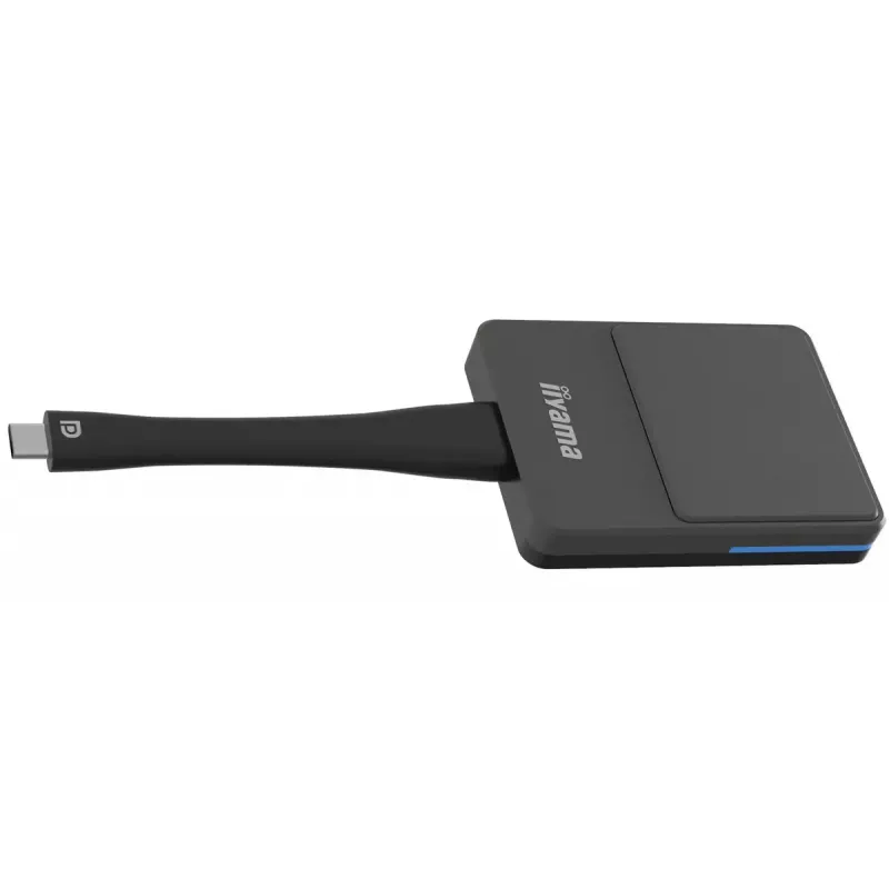 iiyama WP D002C bezdrôtový prezentačný dongle, USB-C (DP-Alt), E-Share, strieborná/čierna