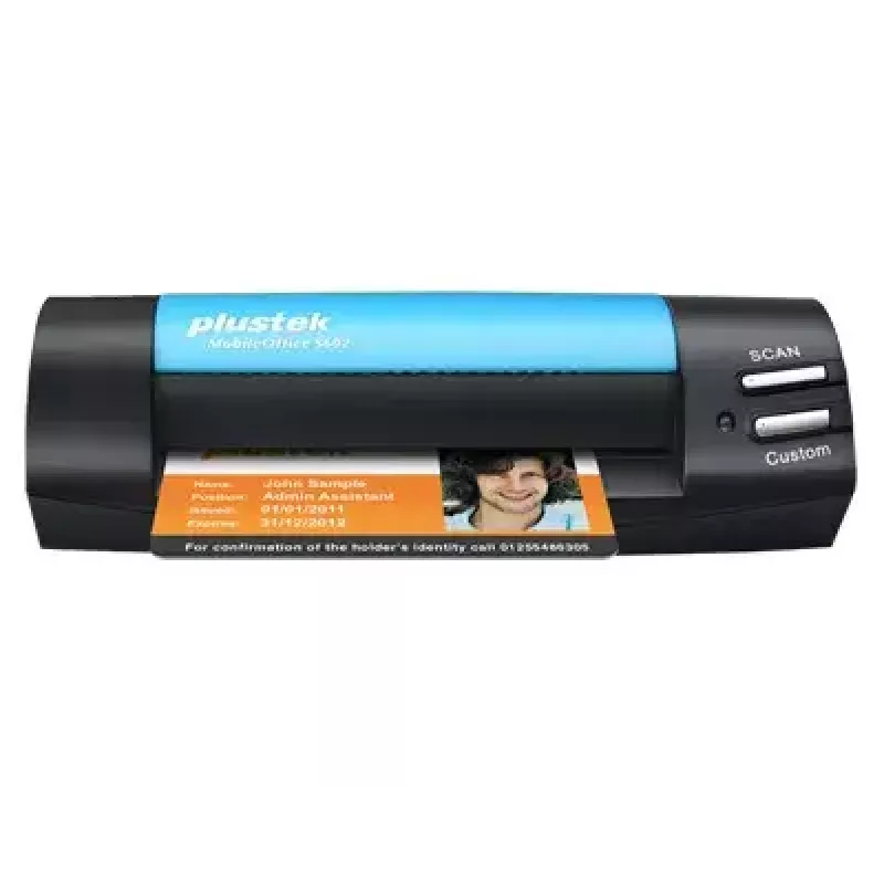 Plustek MobileOffice S602 skener vizitiek 1200 x 1200 dpi A6 čierny, modrý