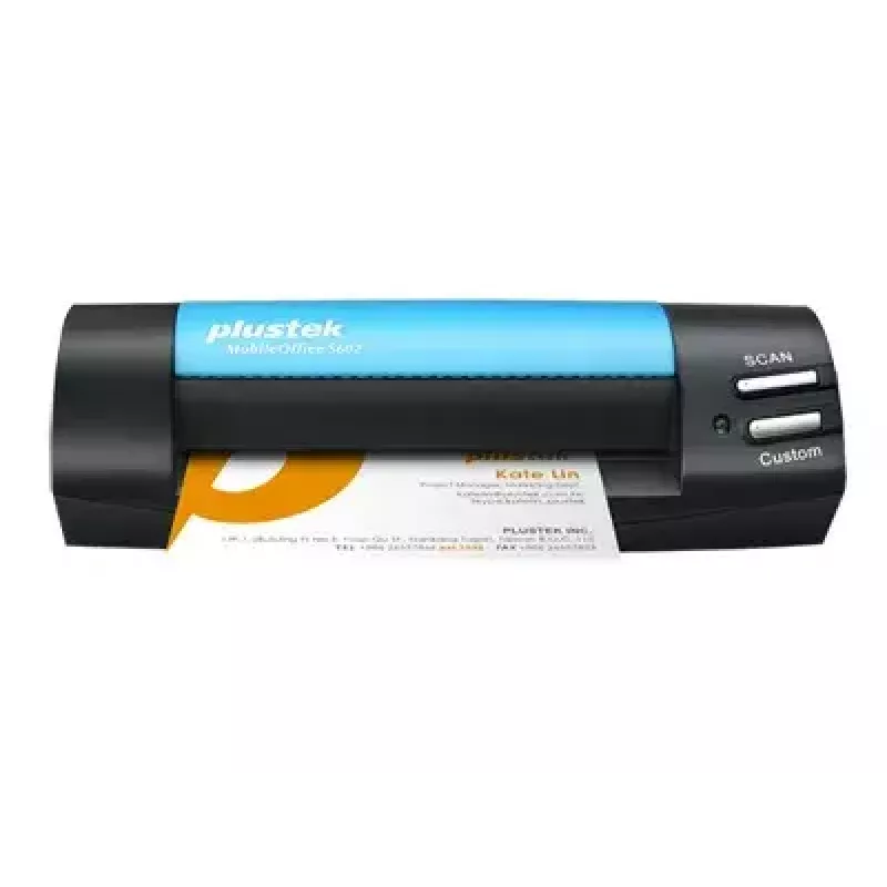 Plustek MobileOffice S602 skener vizitiek 1200 x 1200 dpi A6 čierny, modrý