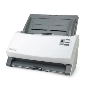 Plustek SmartOffice PS406U Plus ADF skener 600 x 600 DPI A4 sivá, biela