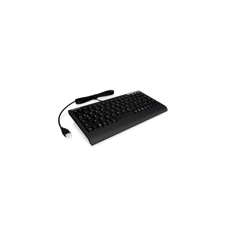 KeySonic ACK-595C+ (DE) klávesnica kancelárska USB QWERTZ nemecká čierna