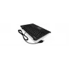 KeySonic ACK-595C+ (DE) klávesnica kancelárska USB QWERTZ nemecká čierna