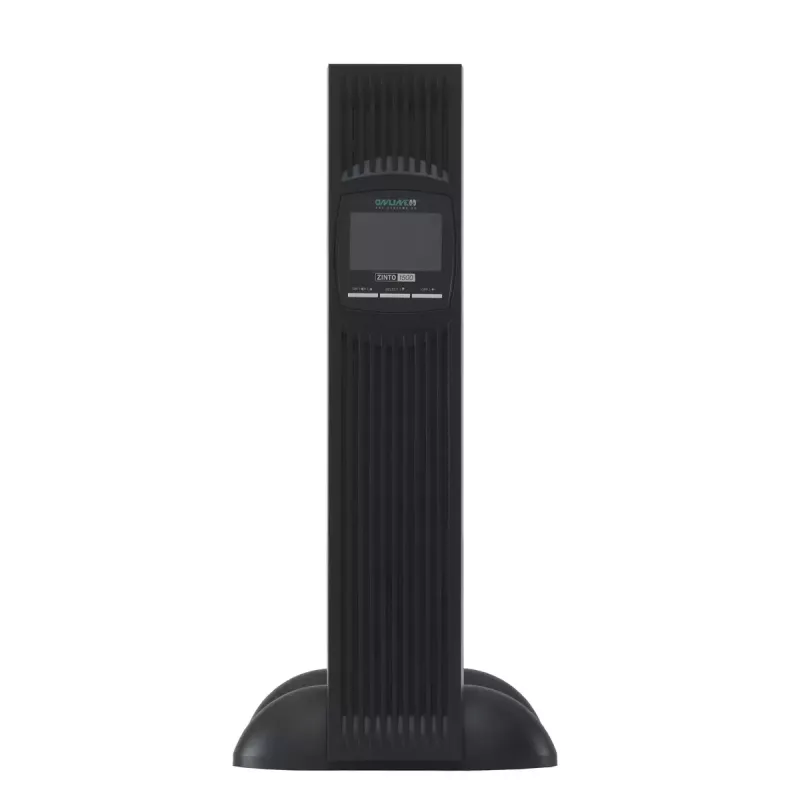 ONLINE USV ZINTO 1500 UPS line-interactive, 1500 VA / 1350 W, rack/tower 2U, 8x IEC C13