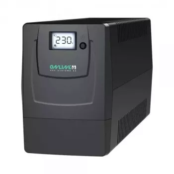 Záložný zdroj ONLINE USV-Systeme YUNTO Smile 800 Line-Interactive 0,8 kVA 480 W 2 AC výstupy 9 Ah batéria LCD Tower