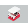 Raspberry Pi 5 puzdro, červená/biela, s ventilátorom (SC1159)