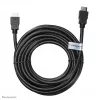 Neomounts HDMI25MM HDMI kábel – 7,5 metra, 7,5 m, 10,2 Gbit/s, čierny