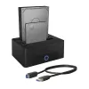 ICY BOX 2-bay dokovacia a klonovacia stanica pre 2.5 palcové alebo 3.5 palcové SATA disky na USB 3.0 host