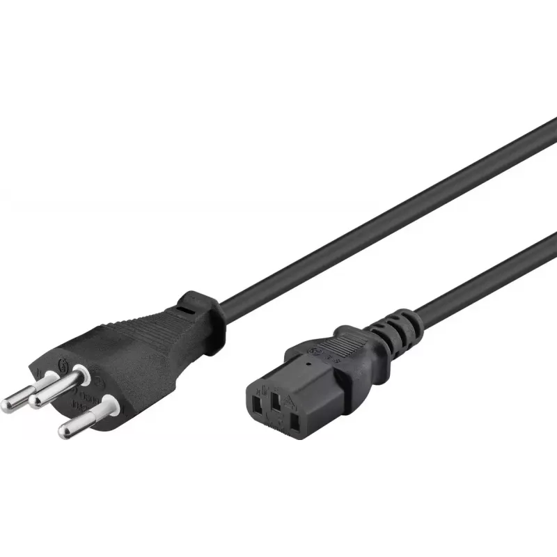 Napájací kábel Goobay 93617 čierny 2 m SEV 1011 IEC C13