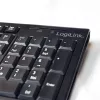 Bezdrôtová sada klávesnice a myši LogiLink ID0104 čierna