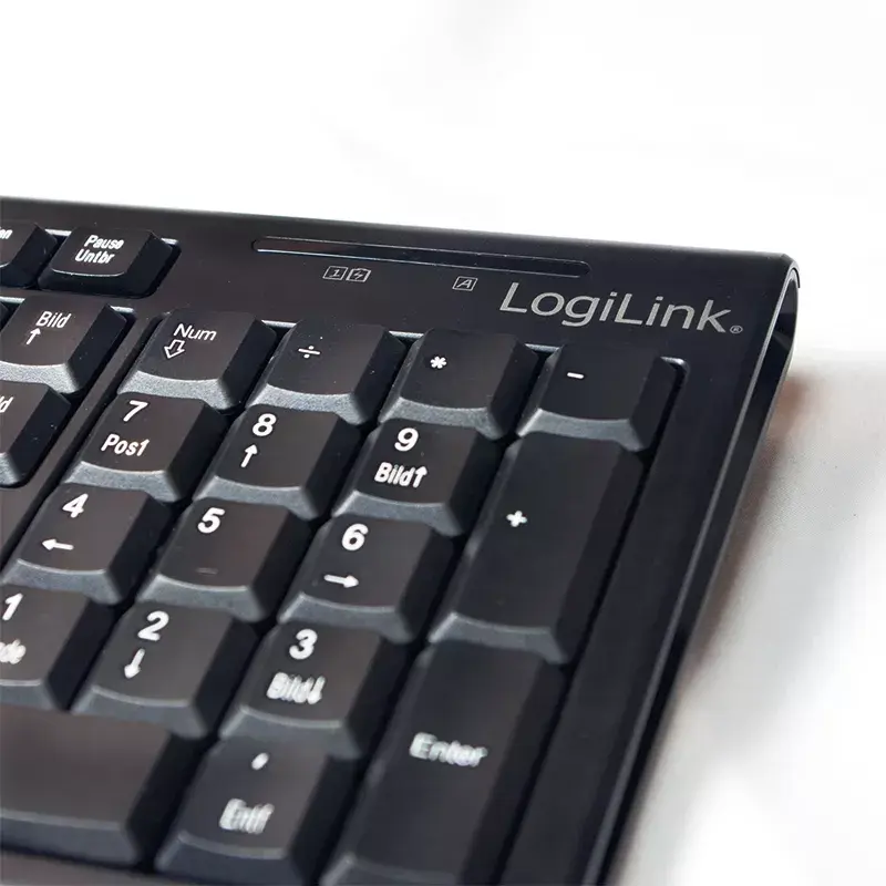 Bezdrôtová sada klávesnice a myši LogiLink ID0104 čierna