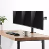 LogiLink BP0107 stolový držiak pre tri monitory, 17-27 palcov, 7 kg na rameno, VESA 75x75/100x100, oceľ, čierny