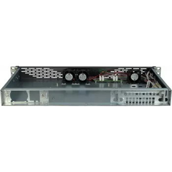 Server skriňa Inter-Tech 1U K-125L Mini ITX sivá
