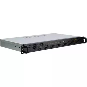 Server skriňa Inter-Tech 1U K-125L Mini ITX sivá