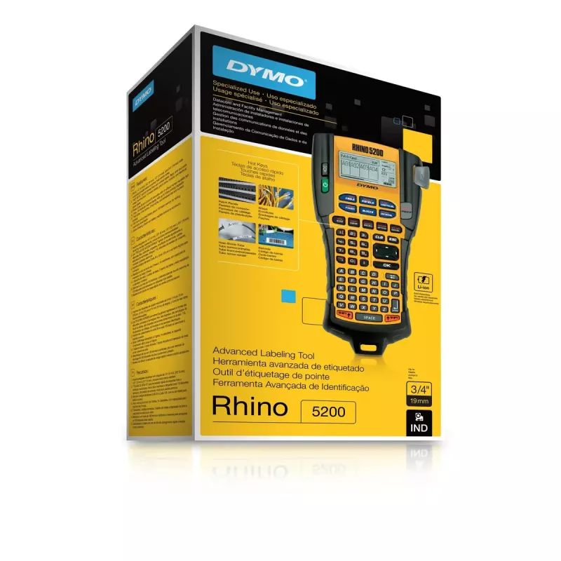 Tlačiareň etikiet DYMO RHINO 5200 termotransfer 180 x 180 DPI