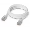 Sieťový kábel Ubiquiti UACC-Cable-Patch-EL-C6A-2M-W RJ-45 Cat6a 2m priesvitná biely