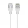 Sieťový kábel Ubiquiti UACC-Cable-Patch-EL-C6A-2M-W RJ-45 Cat6a 2m priesvitná biely