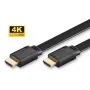 Microconnect HDM19193V1.4FLAT plochý kábel HDMI High Speed s Ethernetom, HDMI typ A na HDMI typ A, 3 m, čierny