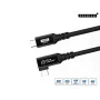 USB kábel Microconnect USB3.2CC01-A 1m USB C 20 Gbit/s čierny