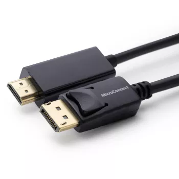 Microconnect MC-DP-HDMI-300 videokábel adaptér 3 m DisplayPort čierny