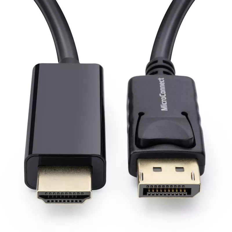 Microconnect MC-DP-HDMI-300 videokábel adaptér 3 m DisplayPort čierny