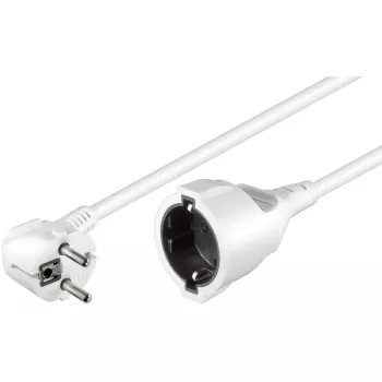 Microconnect PE140500W predlžovací kábel 5 m 1 AC výstup biely