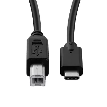 Microconnect USB kábel USB 3.1 C na B 3 m čierny USB 2.0 0,48 Gbit/s