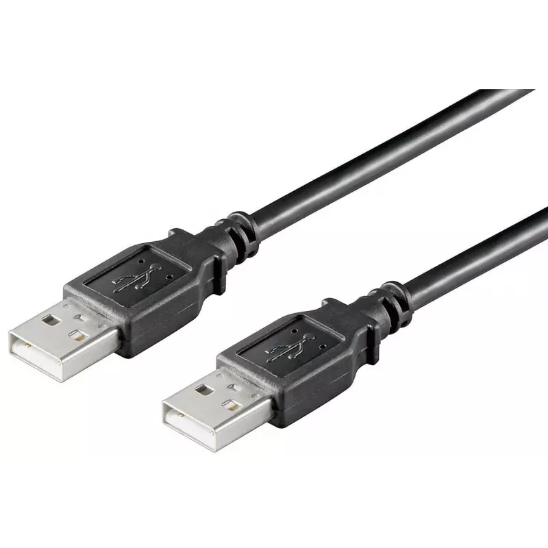 Microconnect USBAA5B USB kábel USB 2.0 5 m USB A čierny